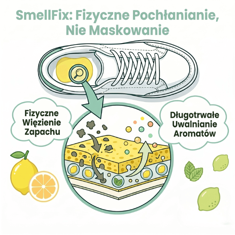 SmellFix - Zapachowe Plastry Do Butów