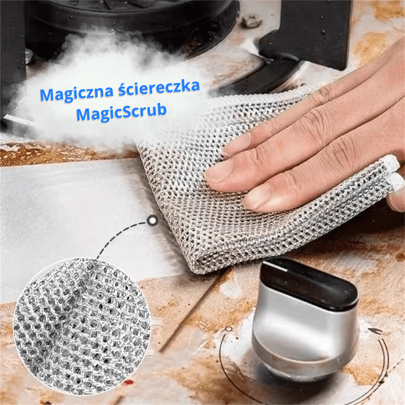 Magiczna ściereczka druciana - MagicScrub