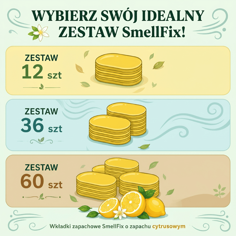 SmellFix - Zapachowe Plastry Do Butów