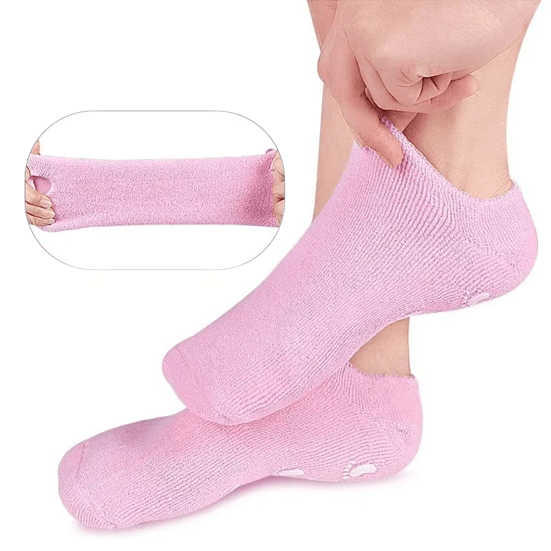 Nawilżające Skarpetki Żelowe - SilkyStep